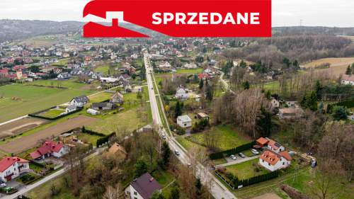 Działka budowlana Rzuchowa gm. Pleśna 