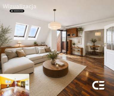 3 pokoje balkon piwnica 64,2 M Wiejska