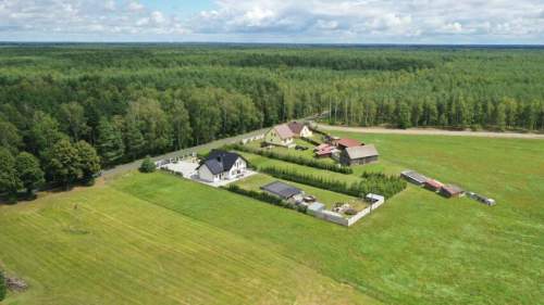Działka z widokiem na las, 1810m2 w Kadzidle