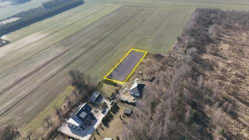 Działka budowlana 1722 m 2, z wydanymi WZ - Jędrzejów