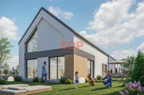 Oleśniczka, dom wolnostojący 120m2, działka 456m2, s. deweloperski