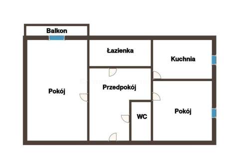 Dwupokojowe mieszkanie na Osiedlu Markiewicza