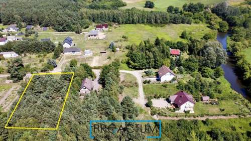 Działka nad Drwęcą z MPZP Lubicz 