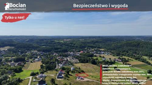 Uzbrojona działka z dobrym dojazdem do Trójmiasta