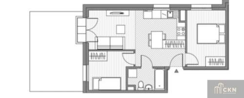 Mieszkanie na sprzedaż, 44,72 m2, Kraków