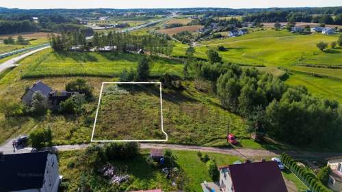 Działka budowlana Szemud Nowiny 1505 m2