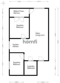 59m2 na widokowym Południu