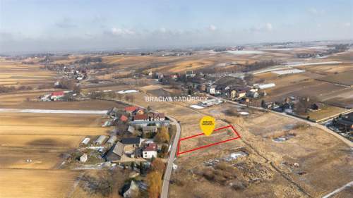 Budowlana, płaska, dojazd 25 min do Krakowa 