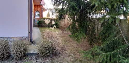 Mały bliźniak, z garażem, nad zalewem