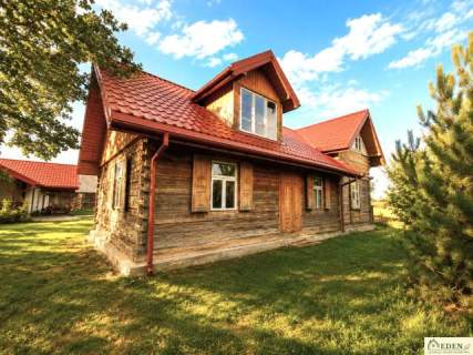 Dwa domy, budynek gosp. na działce 0,5 ha - Burzec, gm. Wojcieszków