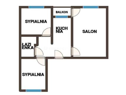 M4 Balkon, II p, Widok na zieleń, DO WPROWADZENIA