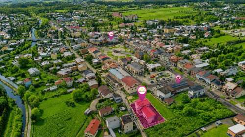 Dom i działalność w samym centrum