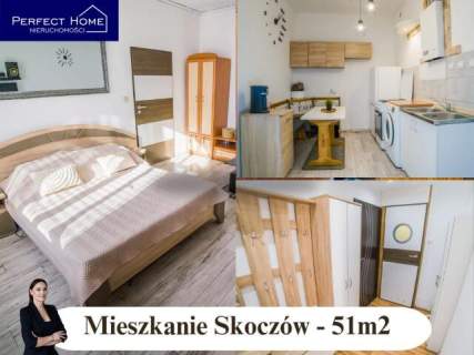 Mieszkanie 51 m2 w centrum Skoczowa, nasłonecznione , 2 piętro