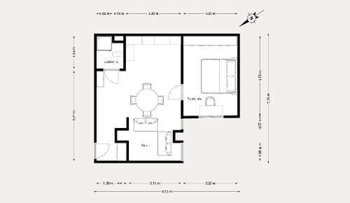 Apartament w Śródmieściu