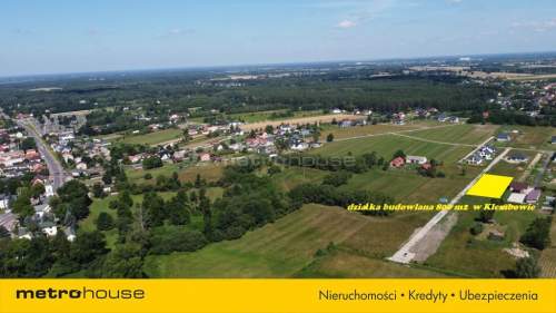 Działka 800m2 z WZ w Klembowie, okazja