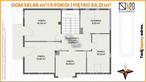 NOWY DOM, 5 pokoi z garażem w wysokim standardzie