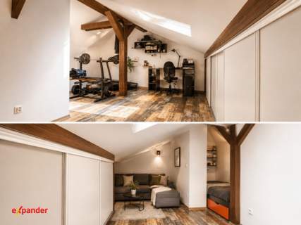 Dwupoziomowe, 6-pokojowe, z ogródkiem 104 m2 ul. Karpa Rzeszów