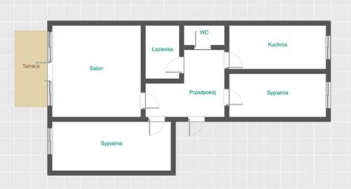 3 Pokoje Cicha okolica Loggia Blisko SKM Żabianka