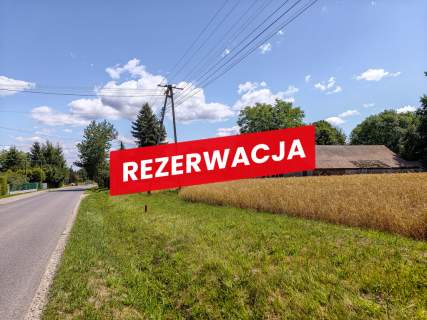 Działka budowlana Zaczarnie - gm. Lisia Góra 