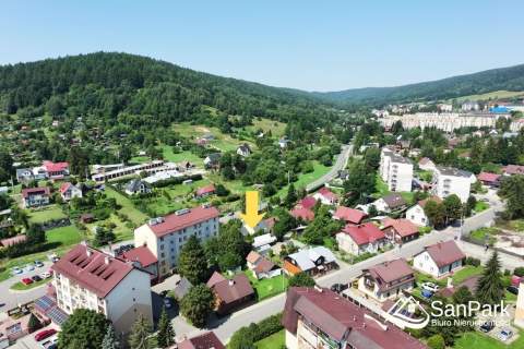 Bieszczady Ustrzyki Dolne działka w centrum miasta