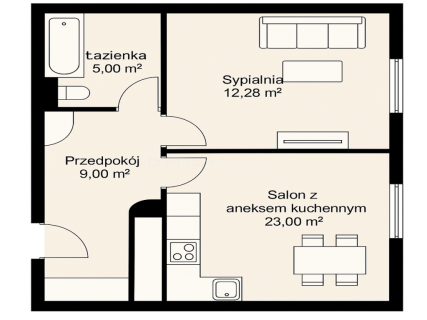 2 pokoje w sercu Warszawy, Kamienica z 1935 r.