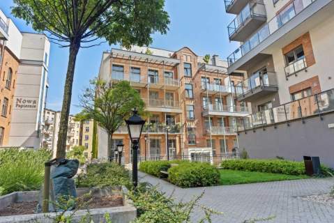 Loftowy apartament centrum parking antresola