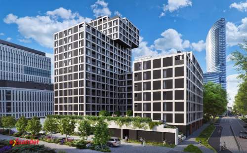 Kawalerka przy Sky Tower/ balkon