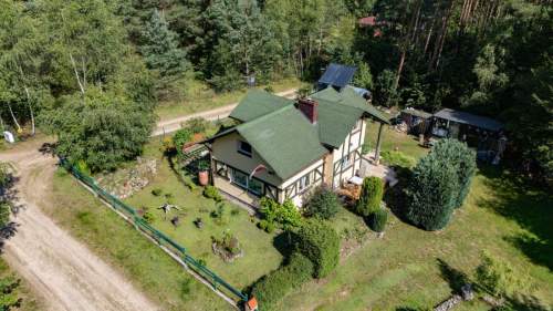 Rekreacja i całoroczny komfort   domek w lesie 