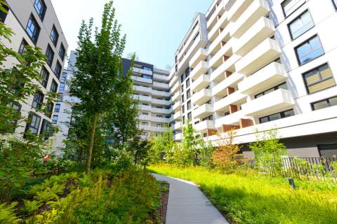Apartament premium przy Westfield Mokotów. Taras