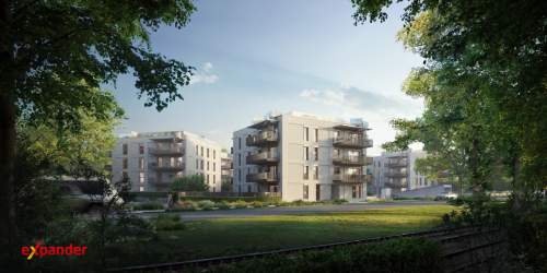 Nowy apartament 3-pokojowy z tarasem na dachu Park Szczytnicki