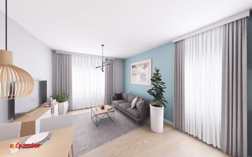 Gotowe do odbioru 3 Pokoje z widokiem na zieleń, balkon
