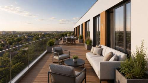 Apartament Premium Taras 30 m na Ostatnim Piętrze 4 Pokoje