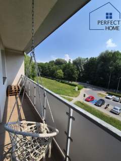 Mieszkanie 3 Pokoje, Duży balkon z widokiem na zielen,cicha okolica