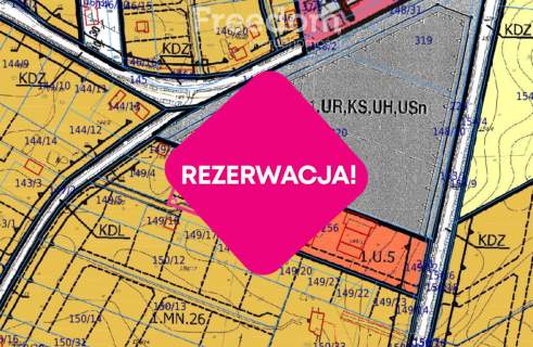 Działka budowlana, możliwy podział na 4 działki 