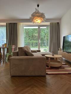 Apartament 56m, ogródek 80m, garaż na 2 auta 
