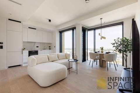Apartament na 28 p. z widokiem Klima Garaż