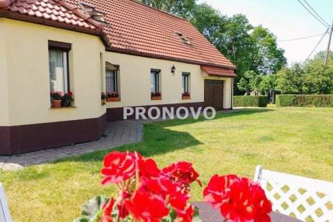 Wiejska posiadłość koło Węgorzyna