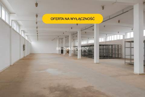 Hala mag. - prod. pow. 860 m2 w centrum Proszowic