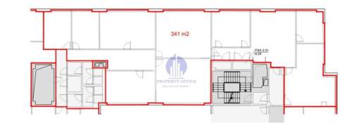 Mokotów lokal biurowo-usługowy 341 m2 do wynajęcia