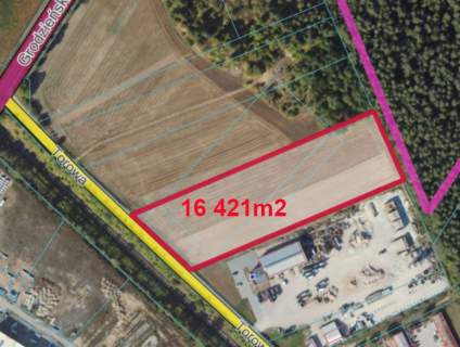 Działka inwestycyjna 1,64ha Sokółka