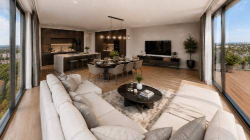 Apartament Premium Taras 30 m na Ostatnim Piętrze 4 Pokoje