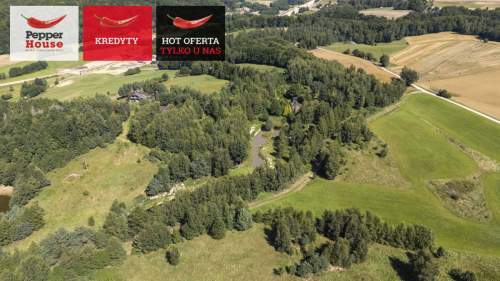 Siedlisko z prywatnym stawem Rybaki Kaszuby