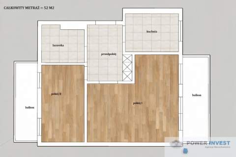 Kwiecista/Kobierzyńska 52 m 2pok. balkon garaż