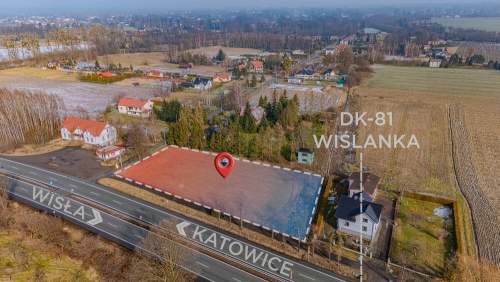 Teren inwestycyjny przy DK 81 Wisła Katowice