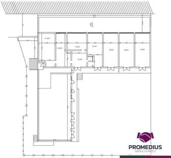Budynek użytkowy w centrum - 850 m2 na sprzedaż