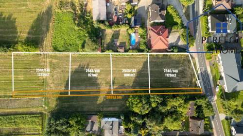 4 działki budowlane Pszów Doły okazja