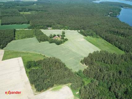 Działka 1725m2 Mierki, Olsztynek, Blisko puszczy 600m od 