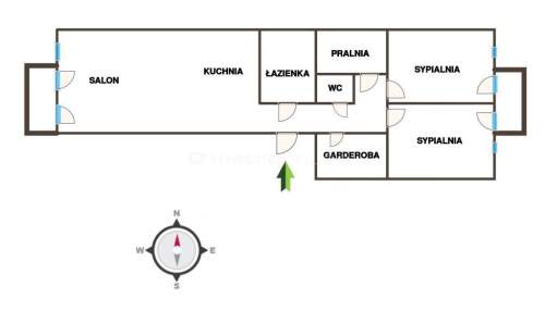 Apartament winda garaż centrum