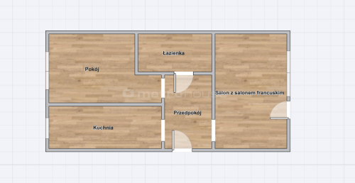 Przestronne mieszkanie do remontu Pyskowice 38m2
