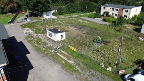 Działka przemysłowo usługowa utwardzona w Stolnie 2300m2